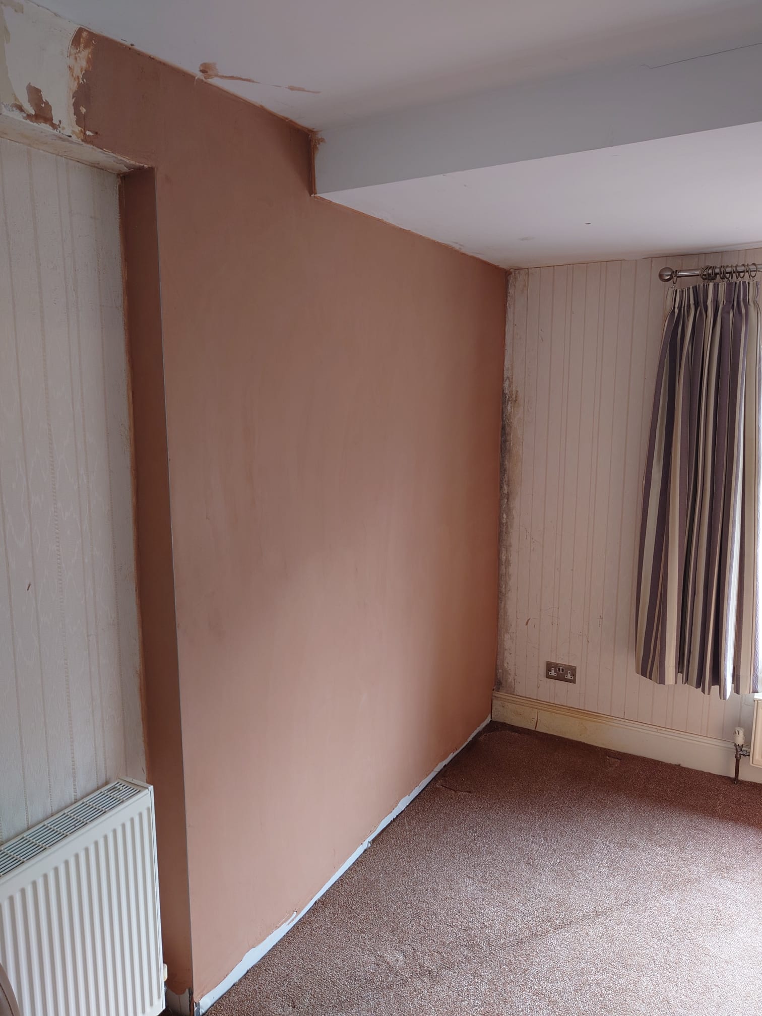 Damp proofing work by W. Evans