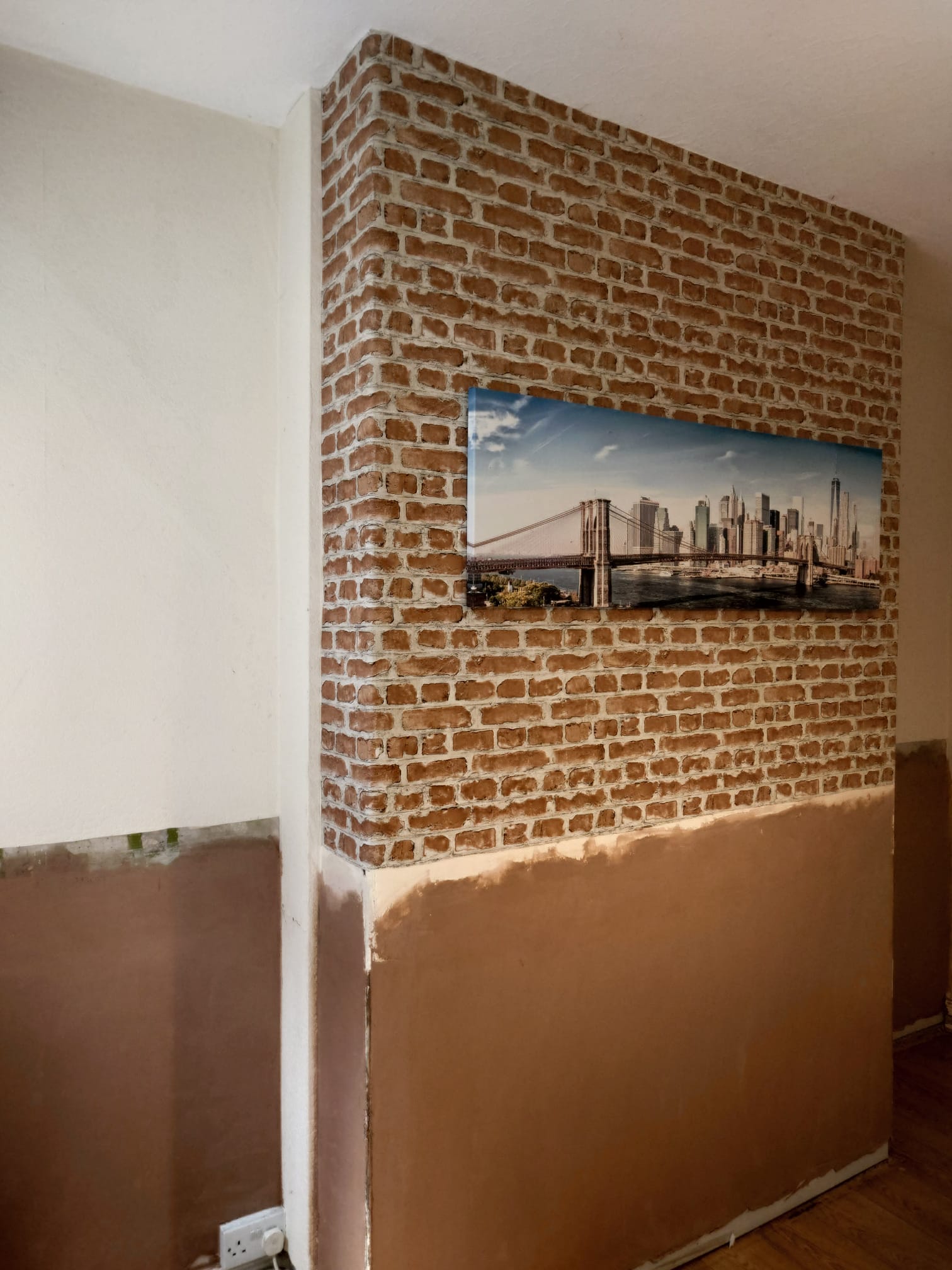 Damp proofing work by W. Evans