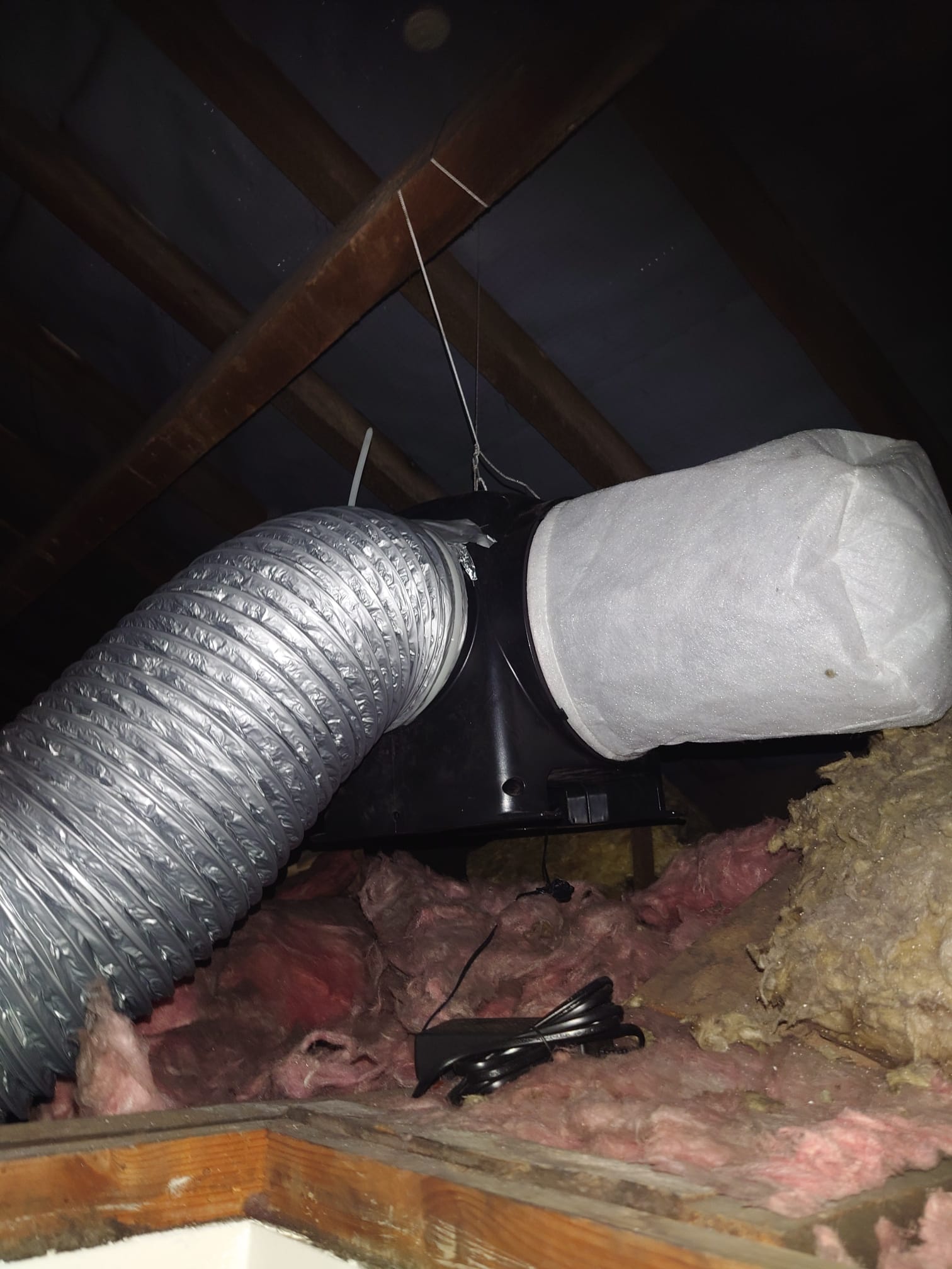 Damp proofing work by W. Evans